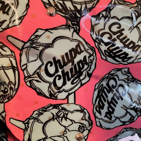 Chupa Chups x Crystal Ball Tokyo Japan Garcia Marquez Gauche bag purse vintage - Picture 4 of 11